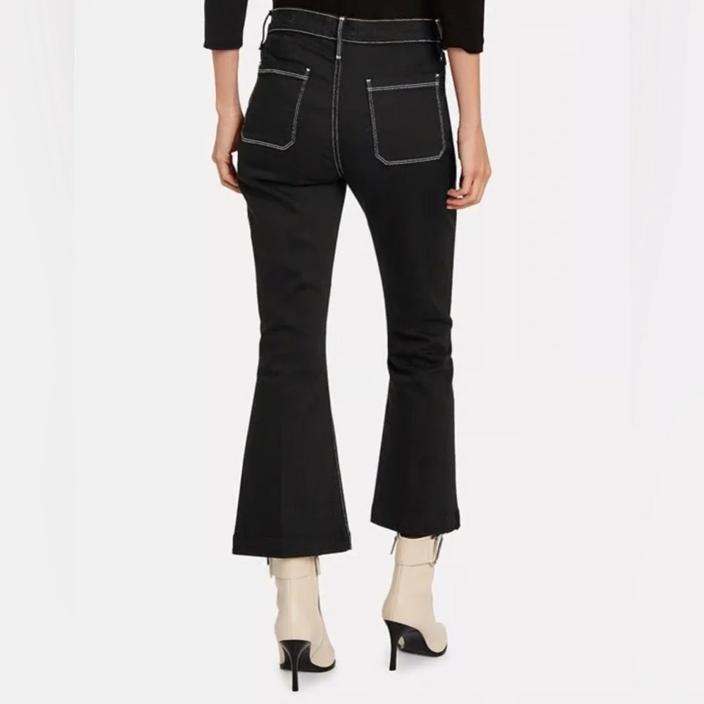 Frame Le Bardot crop flare jeans 25 - Picture 4 of 14
